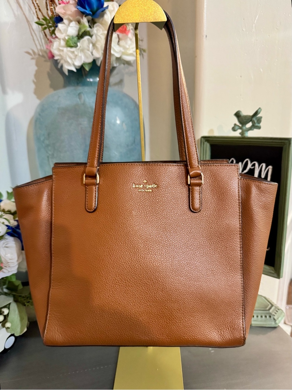Kate Spade New York Jackson Med Satchel (Gingerbread) pebbled leather - Picture 2 of 12